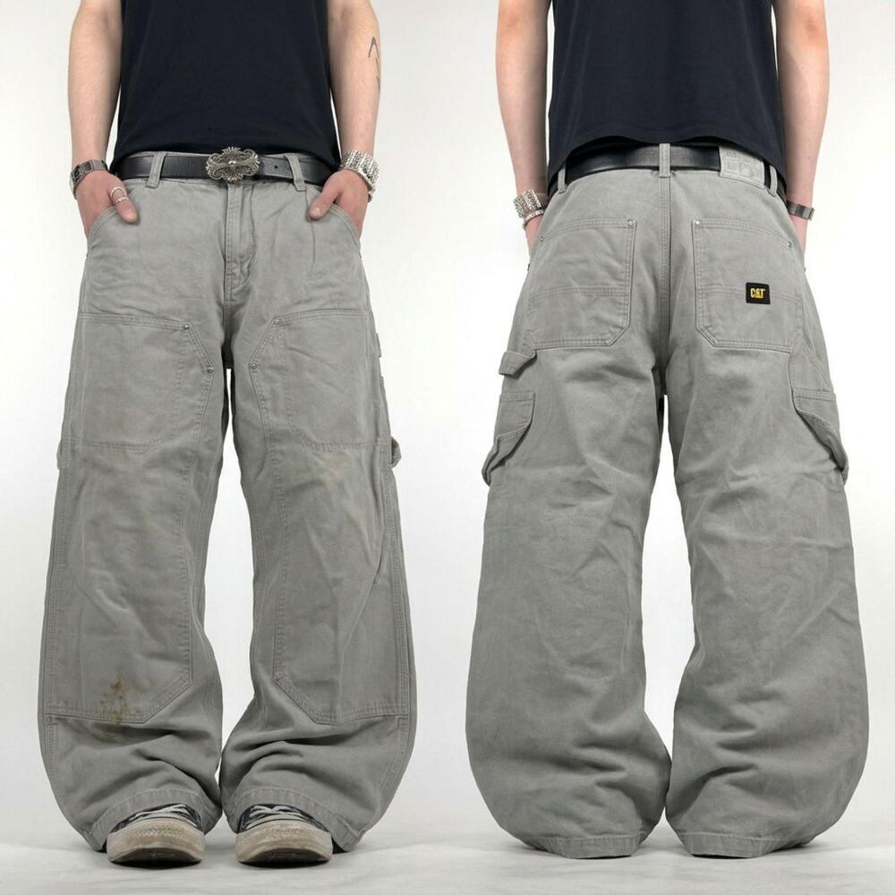 Vintage y2k grunge archive baggy cat carpenter skater rare pants